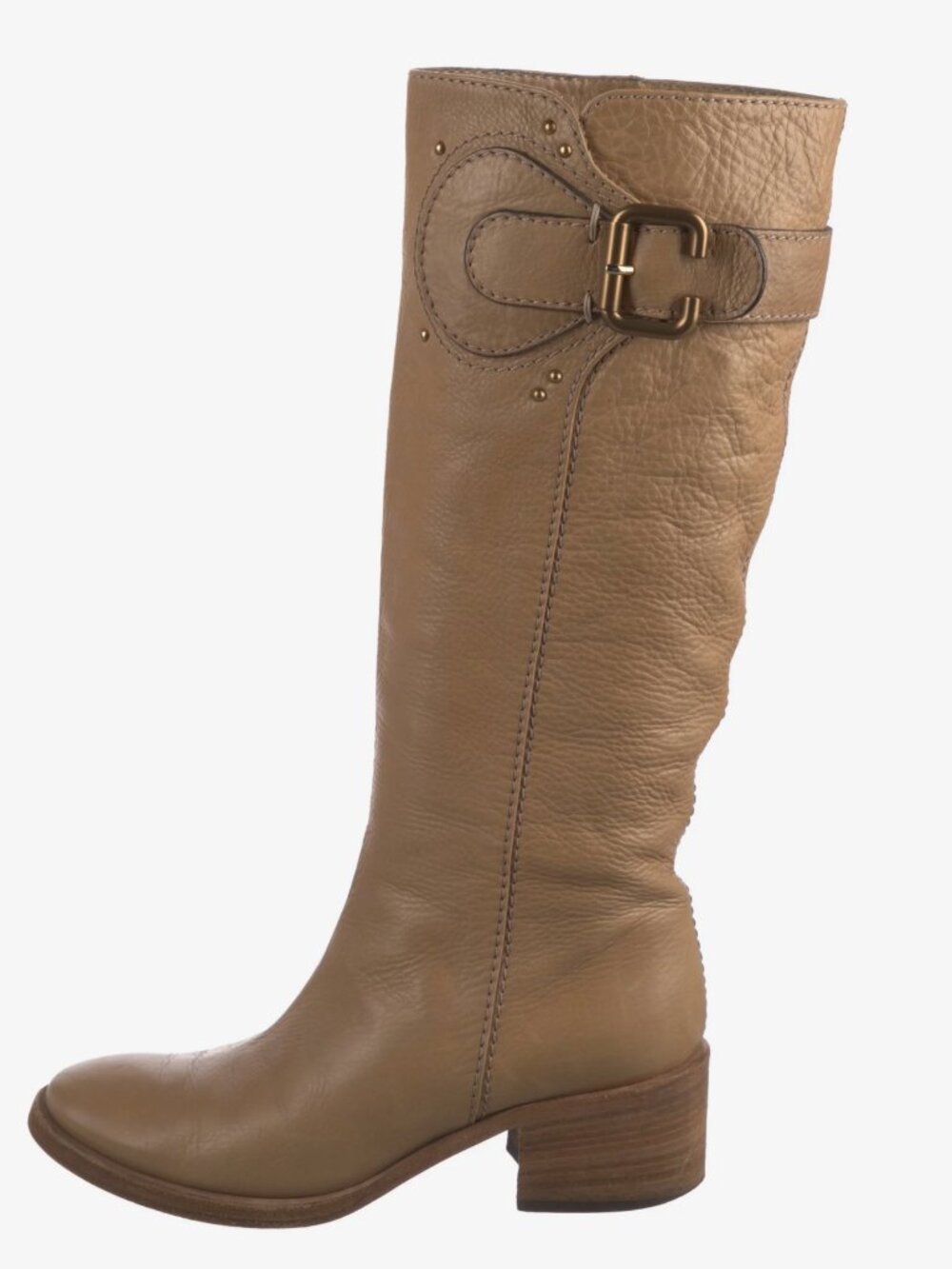 Chloé Leather Riding Boots - Picture 3 of 7